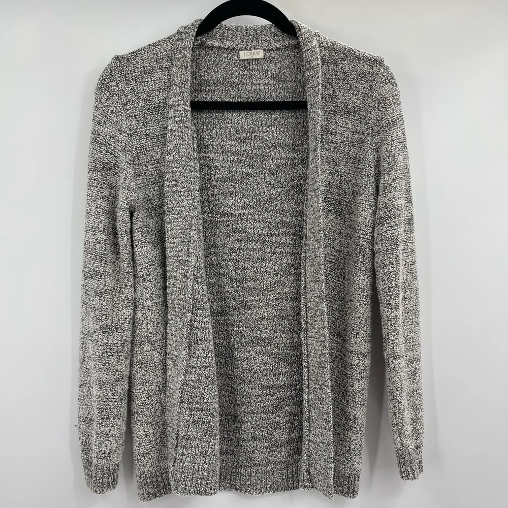Women’s j crew factory grey knit shrug size small